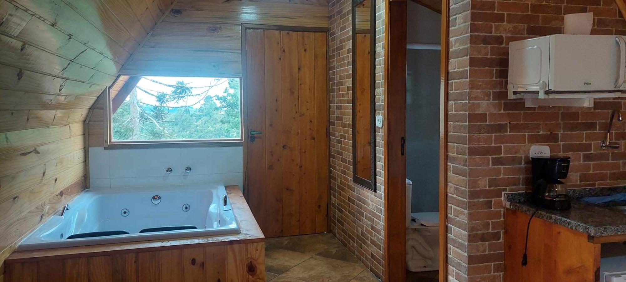 Chale Com Hidromassagem Da Vick Otel Campos do Jordao Dış mekan fotoğraf
