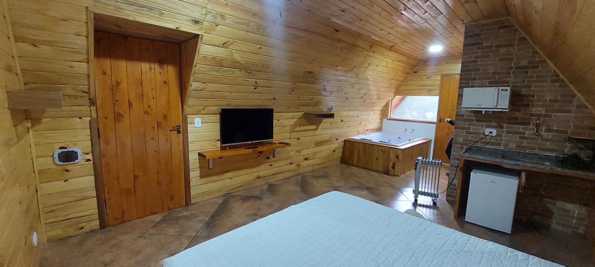 Chale Com Hidromassagem Da Vick Otel Campos do Jordao Dış mekan fotoğraf